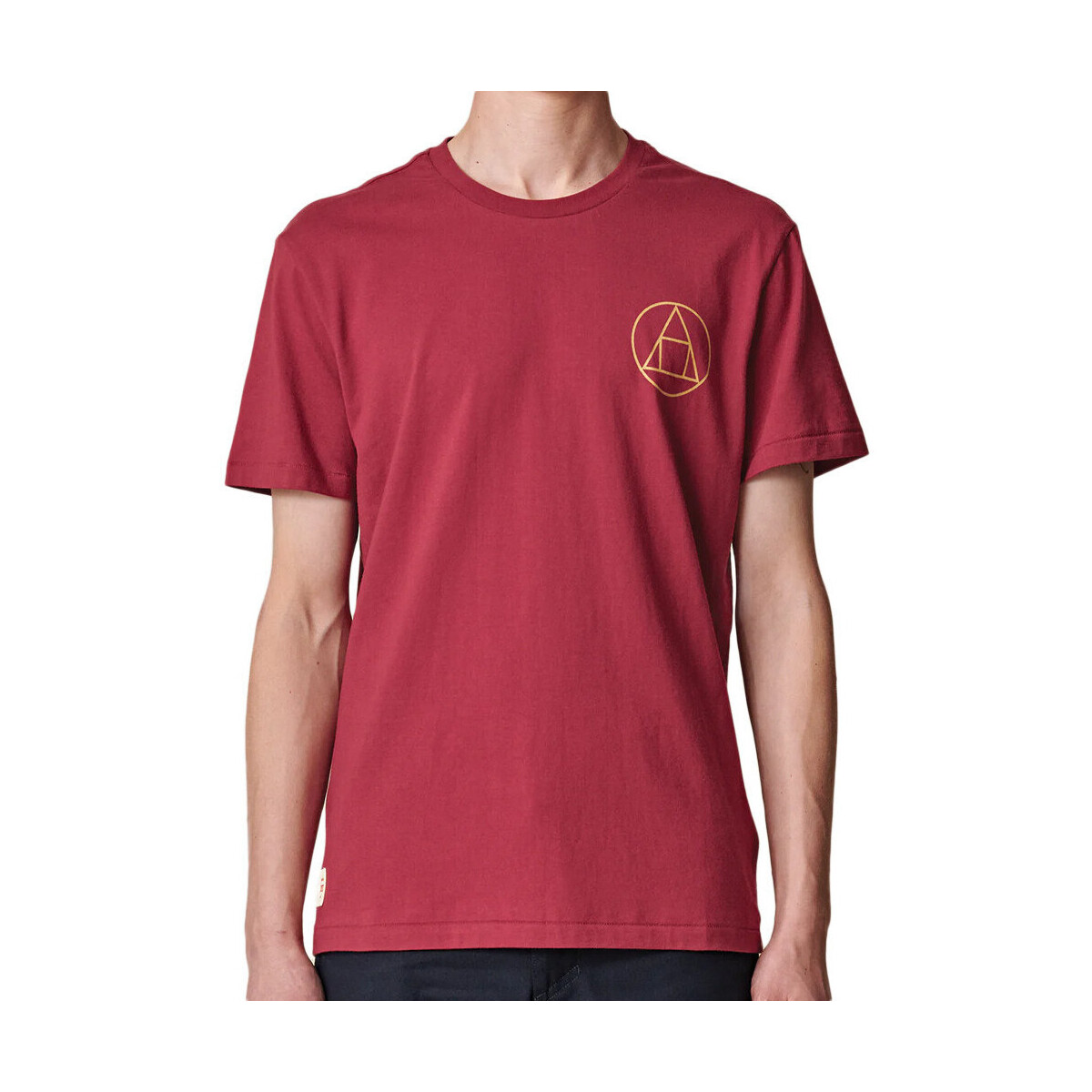 Textil Homem T-shirts e Pólos Globe  Vermelho