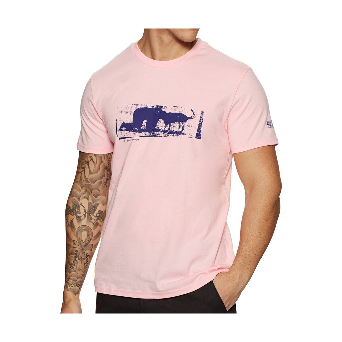 Textil Homem T-shirts e Pólos Globe  Rosa