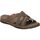 Sapatos Homem Sandálias Adicione no mínimo 1 letra maiúsculas A-Z e 1 minúsculas a-z 963-40111 Castanho