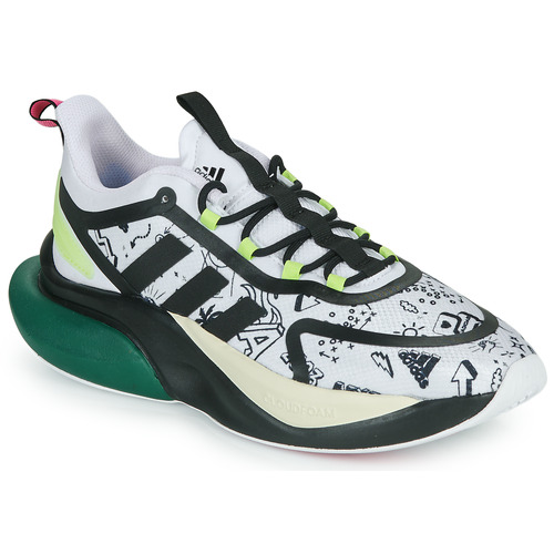 Sapatos Homem Sapatilhas Adidas Sportswear AlphaBounce + Branco / Preto