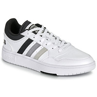 Sapatos Homem Sapatilhas poitrine adidas Sportswear HOOPS 3.0 Branco / Cinza / Preto
