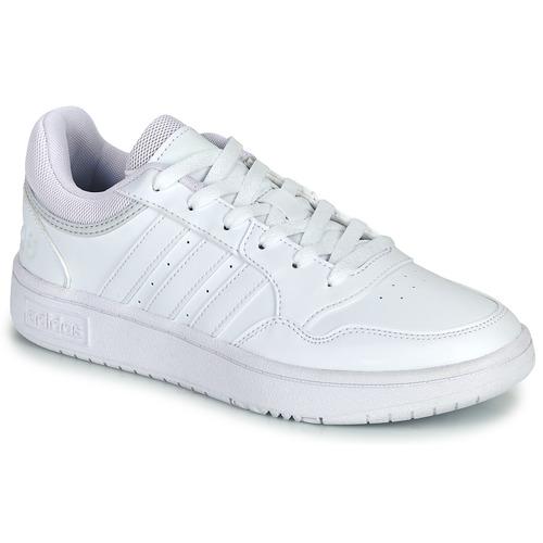 Sapatos Mulher Sapatilhas adidas Trail Sportswear HOOPS 3.0 Branco