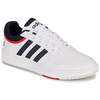 Sapatos mensm Sapatilhas Adidas Sportswear HOOPS 3.0 Branco / Marinho / Vermelho