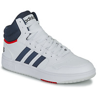 Sapatos Homem Sapatilhas de cano-alto adidas hood Sportswear HOOPS 3.0 MID Branco / Marinho / Vermelho