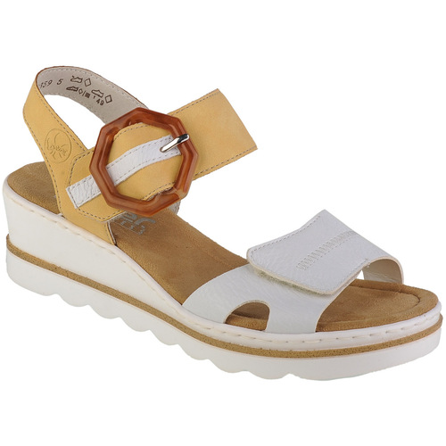 Sapatos Mulher Sandálias desportivas Rieker Sandals Branco