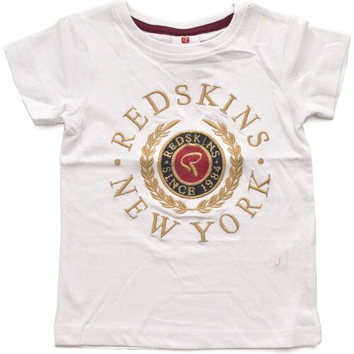Textil Criança T-shirts e Pólos Redskins RS2014 Branco