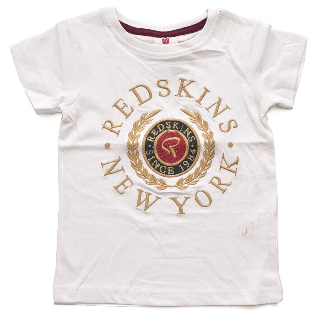 Textil Criança T-shirts e Pólos Redskins RS2014 Branco