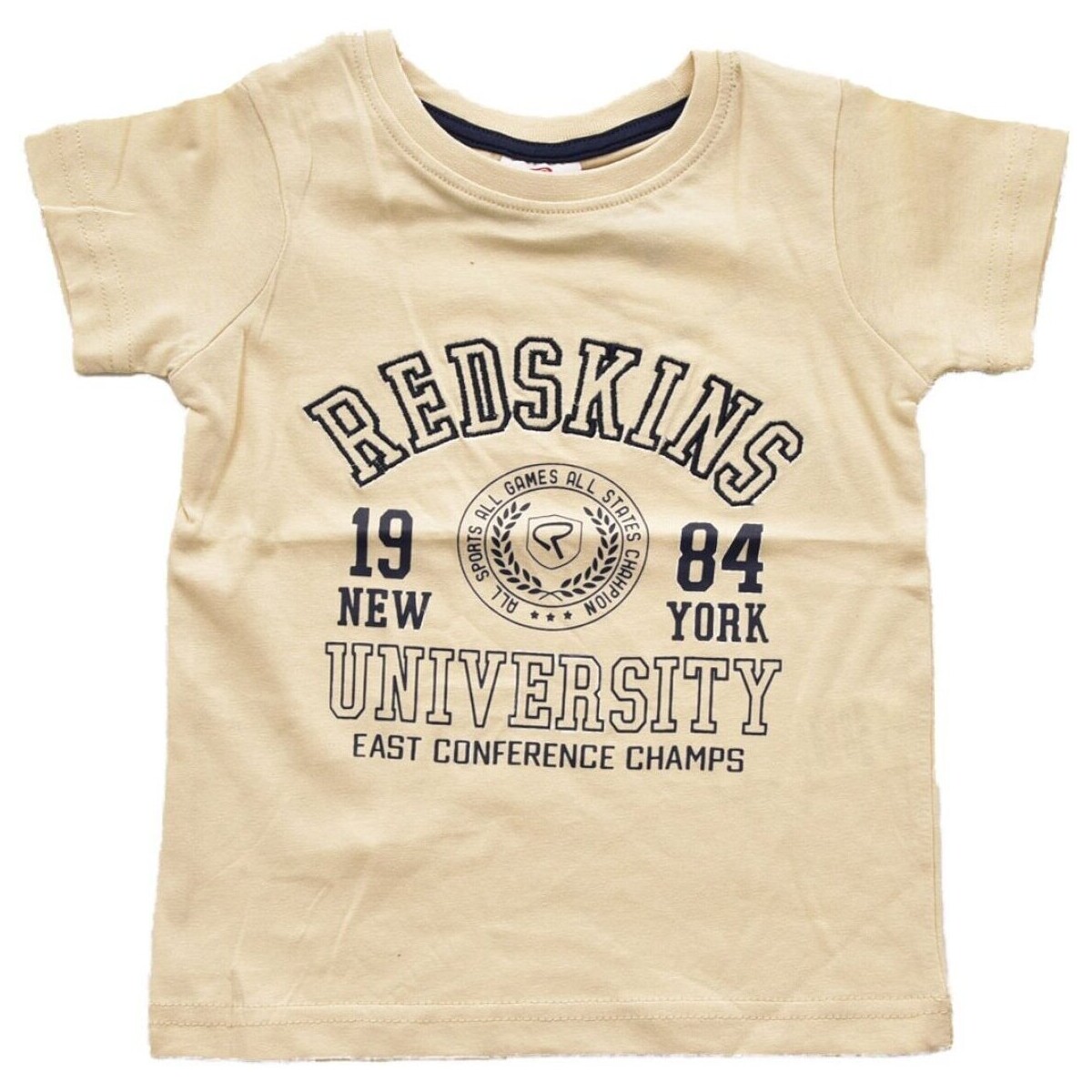 Textil Criança T-shirts e Pólos Redskins RS2224 Bege