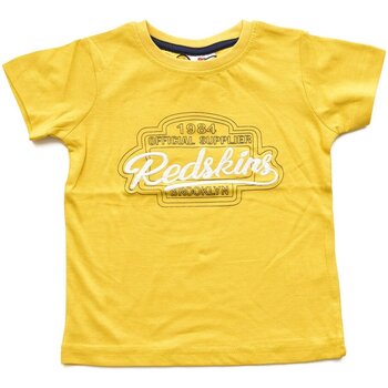 Textil Criança T-shirts e Pólos Redskins RS2284 Amarelo