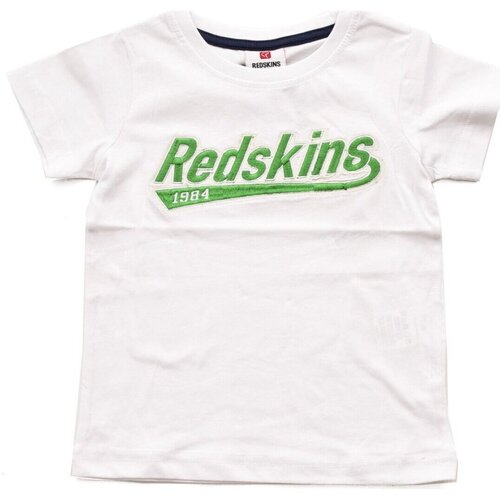 Textil Criança T-shirts e Pólos Redskins RS2314 Branco