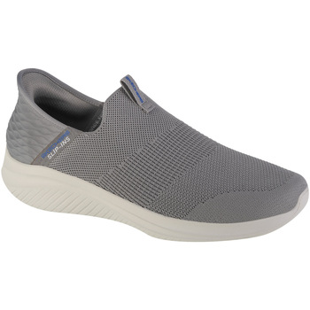 Sapatos Homem Sapatilhas Skechers Slip-Ins Ultra Flex 3.0 Smooth Step Cinza
