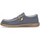 Sapatos Homem Sapato de vela Luna Collection 68722 Azul