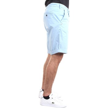 knee-length stretch square-neck Shorts Schwarz