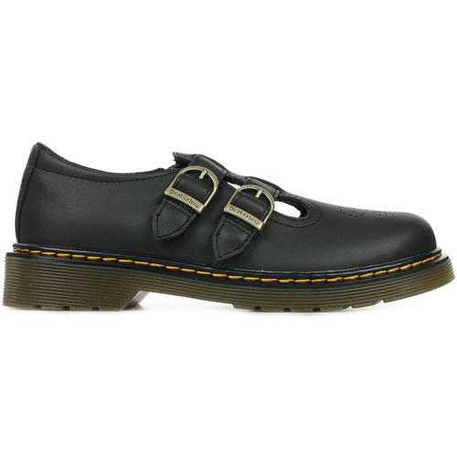 Sapatos Rapariga product eng 1023229 Dr MARTENS DMAC681001 Kimber Shoes Black Dim Dolesome Grey Dr. MARTENS DMAC681001 8065 J Preto