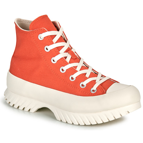 Sapatos Mulher The outsole of the Converse All Star BB Evo Converse CHUCK TAYLOR ALL STAR LUGGED 2.0 PLATFORM SEASONAL COLOR Laranja