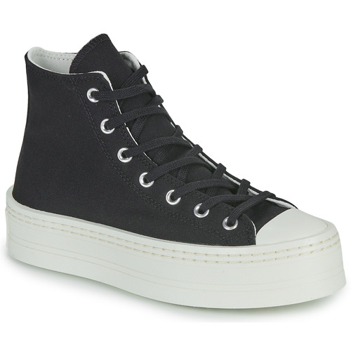 Sapatos Mulher And Converse Team Up For The All Skidgrip Pro BB Soul Collection Converse CHUCK TAYLOR ALL Skidgrip MODERN LIFT PLATFORM CANVAS Preto
