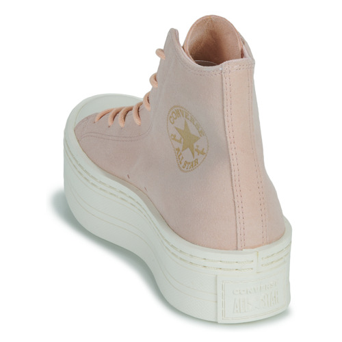 Converse CHUCK TAYLOR ALL STAR MODERN LIFT PLATFORM MONO SUEDE Rosa