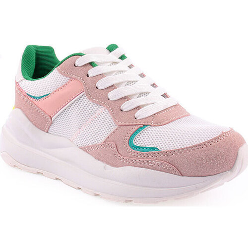 Sapatos Rapariga Sapatilhas de ténis Uauh! L Tennis Sporty Rosa