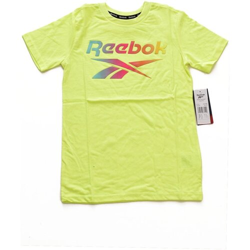 Textil Criança T-shirts e Pólos reebok SMILEY Sport H9191RB Amarelo