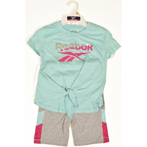 Textil Criança T-shirts e Pólos Reebok Zapatilla Sport C4689 Verde