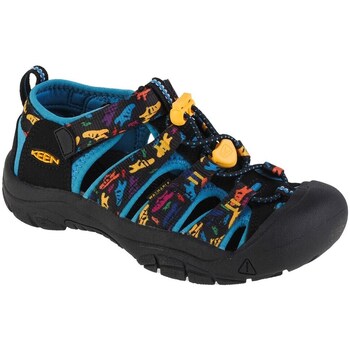 Sapatos Criança Sandálias Keen Newport H2 Azul, Preto