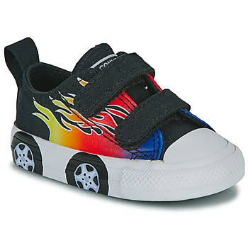 Sapatos Rapaz Sapatilhas Converse CHUCK TAYLOR ALL STAR EASY-ON CARS Preto / Multicolor