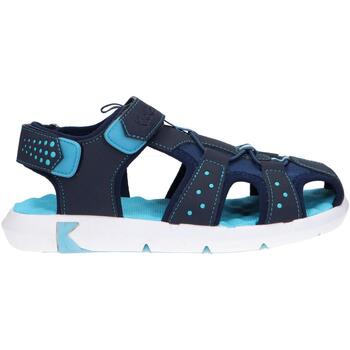 Sapatos Criança Sandálias Kickers 858710-30 JUMANGE NUBUCK PU Azul