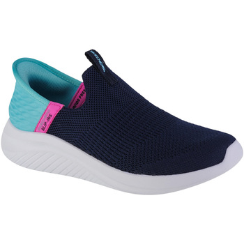 Sapatos Rapariga Sapatilhas Skechers zapatillas de running Skechers constitución fuerte talla 45 - Fresh Time Slip-ins Azul