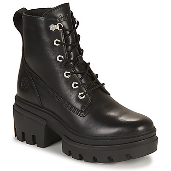 Sapatos Mulher Botas baixas Timberland TB0A29Q80191 EVERLEIGH BOOT 6 IN LACE UP Preto