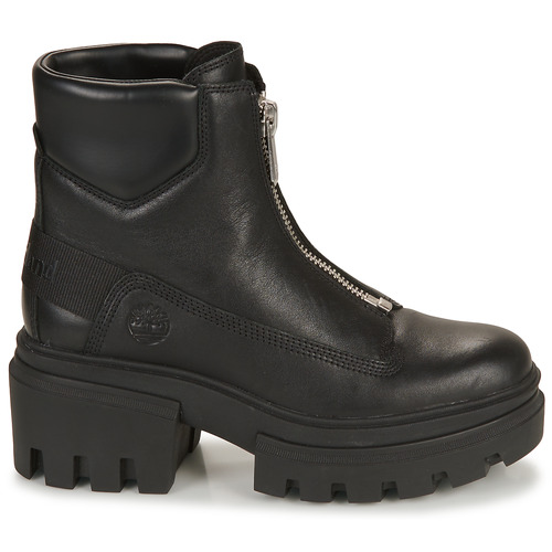 Timberland EVERLEIGH BOOT FRONT ZIP Preto