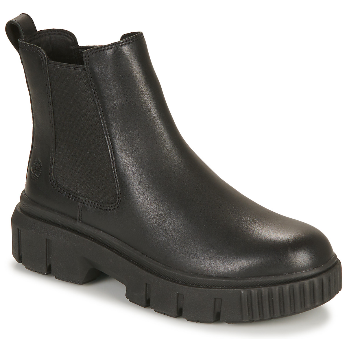 Sapatos Mulher Moutarde Timberland Rangers GREYFIELD LEATHER BOOT Preto