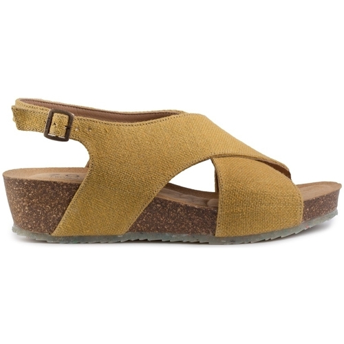 Sapatos Mulher Sandálias Zouri Chinelos / Tamancos - Mustard Amarelo