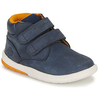 Sapatos Criança Botas baixas kid Timberland TODDLE TRACKS H&L BOOT Azul / Marinho