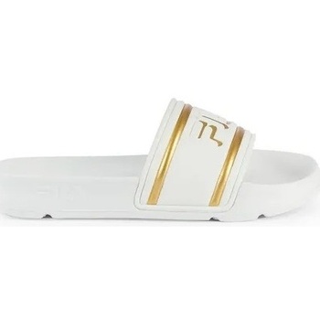 Sapatos Mulher Chinelos Fila producto MORRO BAY SLIPPER WHITE Ouro