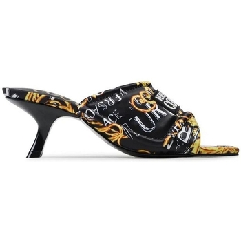 Sapatos Mulher Escarpim Versace Jeans Slide Couture 74VA3S45 Preto