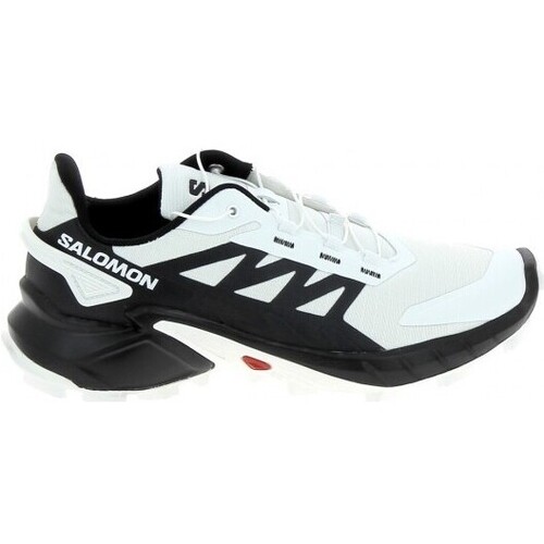 Sapatos Mulher Sapatilhas de corrida Essential Salomon Supercross 4 Blanc Noir Branco