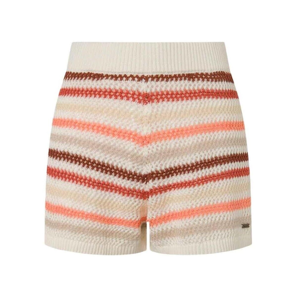 Textil Mulher Shorts / Bermudas Pepe jeans  Bege