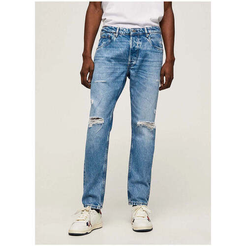 Textil Homem Calças Pepe Belt jeans PM206812VT20-000-25-45 Outros