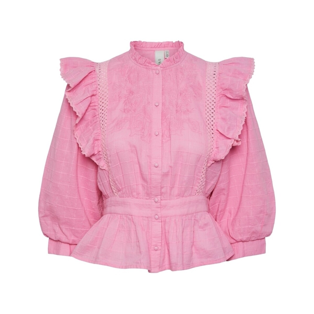 Textil Mulher Tops / Blusas Y.a.s YAS Camisa Ranja - Rosebloom Rosa