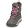 Sapatos Rapariga Botas de neve Sorel YOUTH WHITNEY II SHORT LACE WP Cinza / Rosa