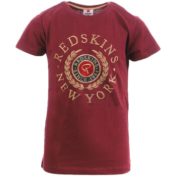 Textil Rapaz Compass-motif cotton sweatshirt Grün Redskins  Vermelho