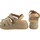 Sapatos Mulher Multi-desportos MTNG Sandália feminina MUSTANG 52862 dourada Ouro