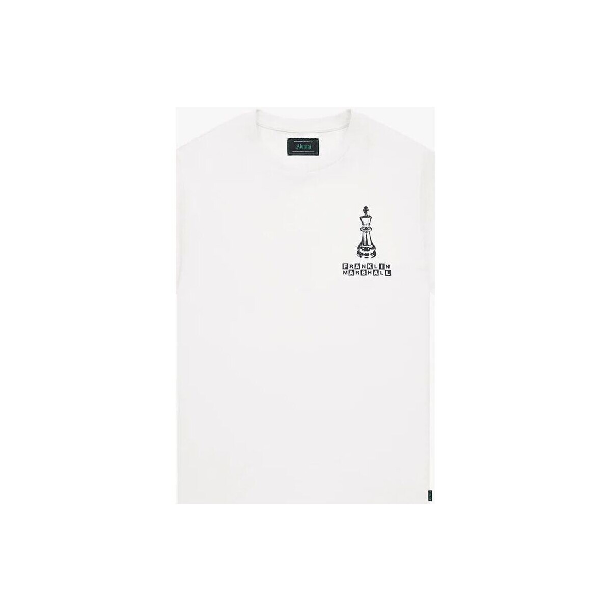 Textil Homem T-shirts e Pólos Cotton T-shirt With Ribbon JM3190.1012P01-011 Branco