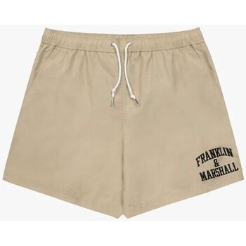 Textil Homem Fatos e shorts de banho Franklin & Marshall JM7017.8015P00-407 Bege