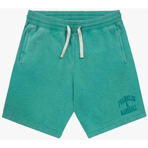 Textil Homem Shorts / Bermudas Franklin & Marshall JM4035.2014G46-108 Verde
