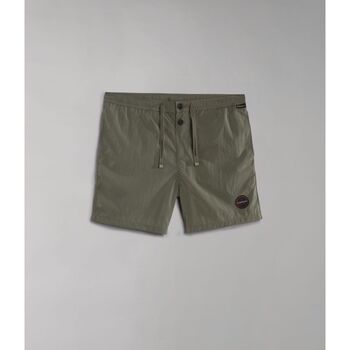 Textil Homem Fatos e shorts de banho Napapijri V-PLATA - NP0A4GZ9-GAE GREEN LICHEN Verde