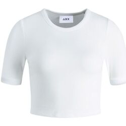 Textil Mulher T-shirts mit e Pólos Jjxx 12217164 LORIE-BRIGHT WHITE Branco