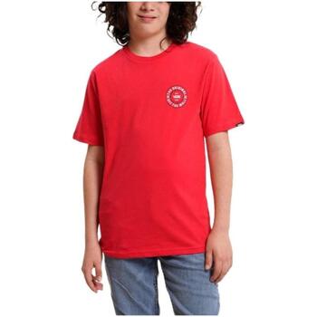 Textil Rapaz T-Shirt mangas curtas Vans Men  Vermelho