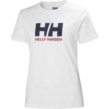 Textil Mulher T-Shirt mangas curtas Helly Hansen  Branco