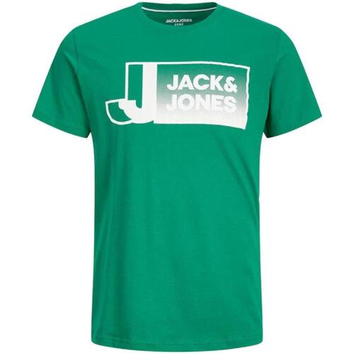 Textil Rapaz T-Shirt mangas curtas Jack & Jones  Verde